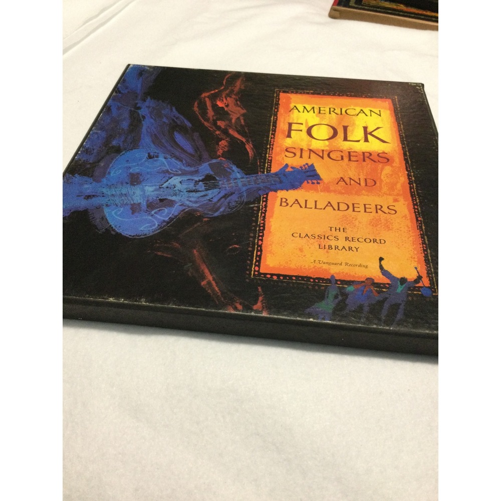 American Folk Singers and Balladeers Vanguard Vinyl Box 4 Set Classics Library‎